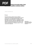 A Anarcoarquitetura de Gordon Matta-Clark