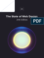 The State of Web Design - 2016 Edition