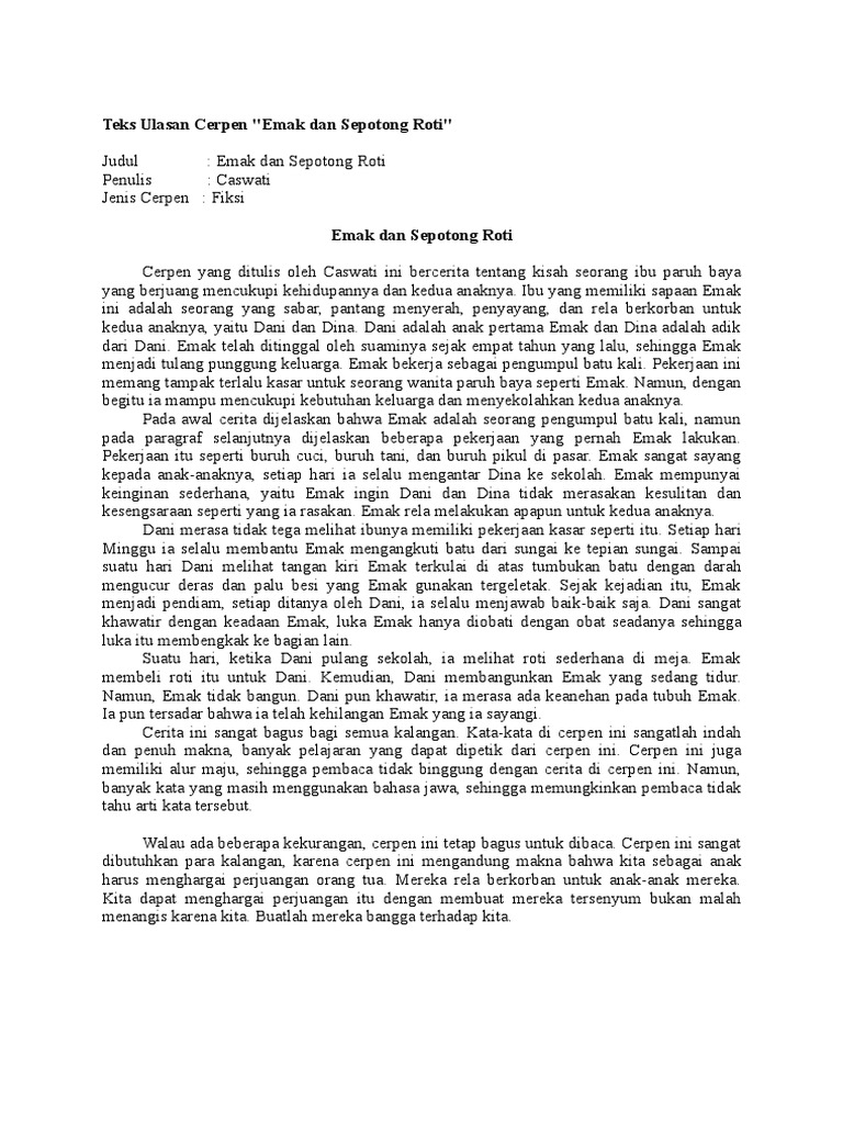 Teks Ulasan Cerpen.docx