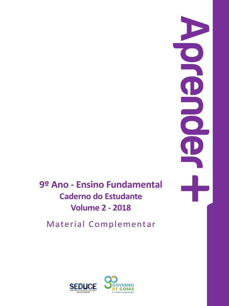Livro 9º Ano - Vol 2 - Estudante | PDF | Círculo | Equações