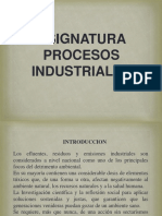 Clase 1 - Introduccion A La Ingenieria de Procesos Industriales