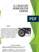 Calculo y Selección de Transmicion Por Cadenas