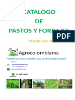 Catalogo Pastos y Forrajes