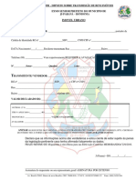 ITBI - Imposto sobre Transmissão de Bens Imóveis