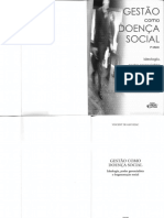 06 Gaulejac, V. (2007) - Gestão Como Doença Social. Ideologia, Poder Gerencialista e Fragmentação Social PDF