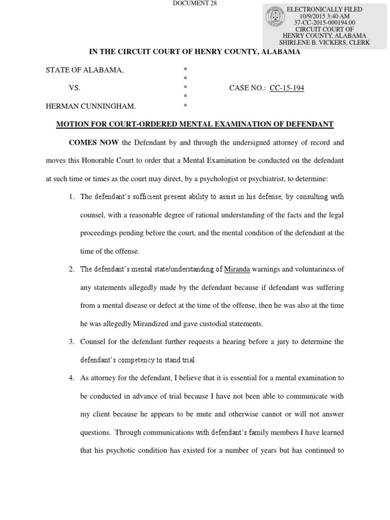 In The Circuit Court of Henry County, Alabama PDF Wisconsin Circuit