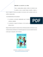 Bioética. Derecho A La Salud y A La Vida