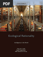 (Evolution and Cognition) Peter M. Todd, Gerd Gigerenzer-Ecological Rationality_ Intelligence in the World-Oxford University Press (2012)