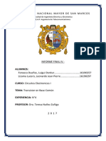 Informe Final 3 - C. Electronicos I - FIEE UNMSM