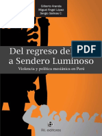  Del Regreso Del Inca a Sendero Luminoso. Violencia y Política Mesiánica en El Perú