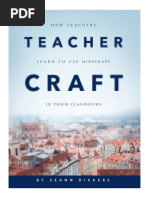 TeacherCraft - How Teachers Learn To Use MineCraft in Their Classr PDF