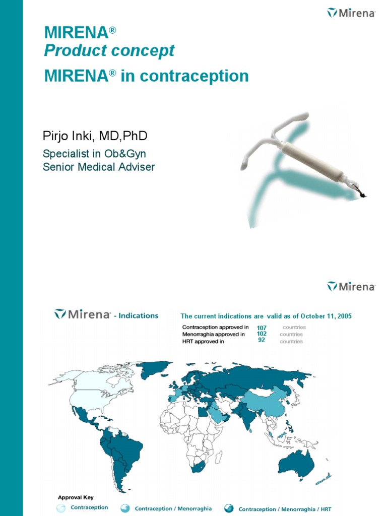 MIRENAKu Birth Control Endocrine System
