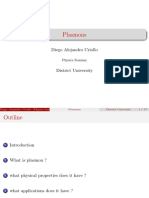 Plasmons: Diego Alejandro Criollo