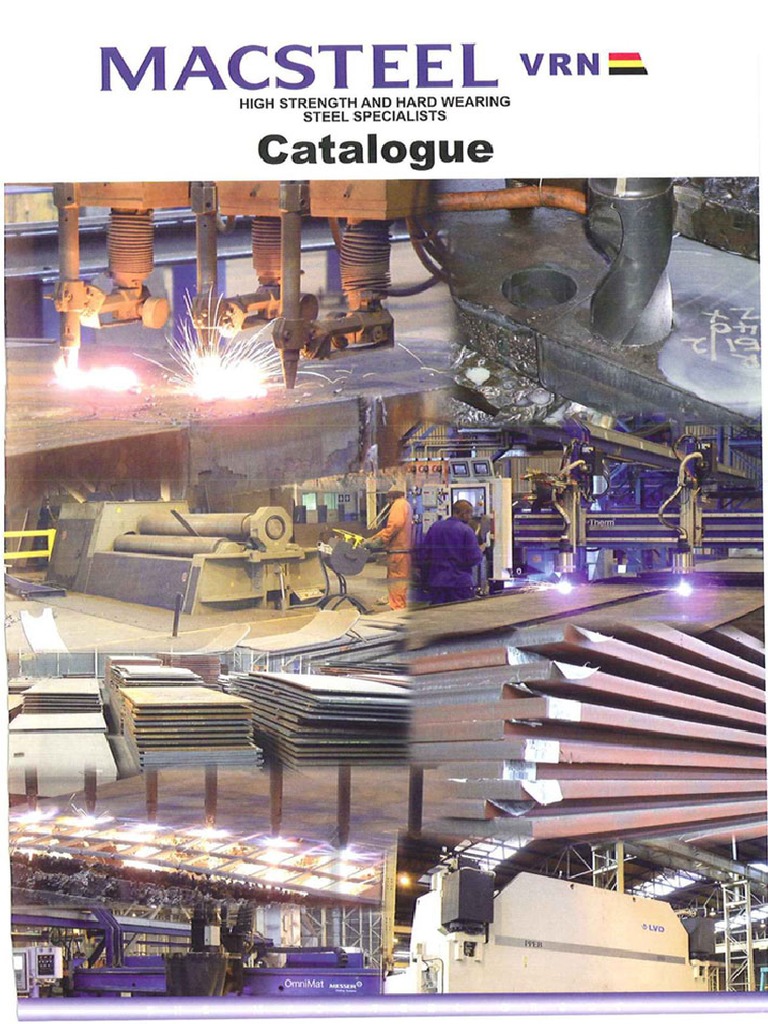 Macsteel VRN Carbon Steel Catalogue | PDF