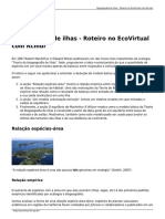 Biogeografia de Ilhas