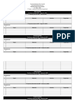 Course Outline Format