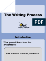 Writing Process