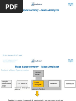 Mass Spectrometry Mass Analyzer Detector