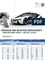 Uživanje Ima Blistavu Budućnost.: Cenovnik BMW Vozila - Važi Od 1.9.2010