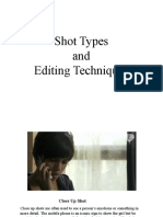 Shot Types and Editing Techniques