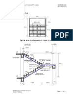 Typical Plan of Stairway at Floor To Floor