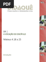 Lição 4 - Fazei Discípulos - Powerpoint