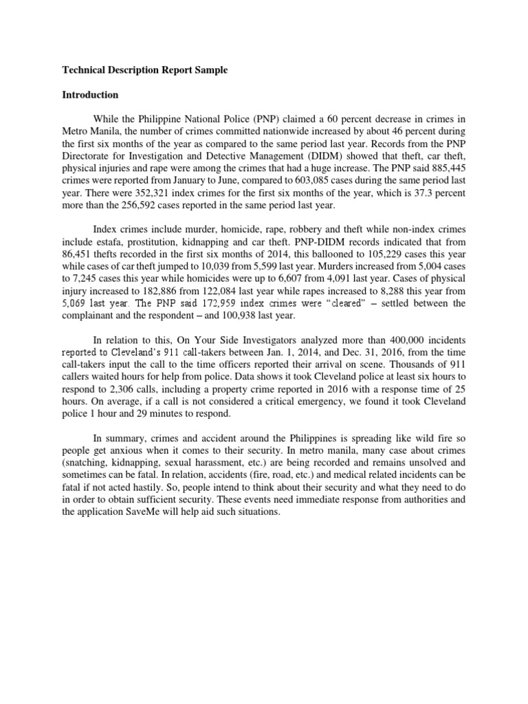 TECHNOLOGY DESCRIPTION EXAMPLE visual data 2