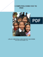 Peace Corps Peru Welcome Book 2016