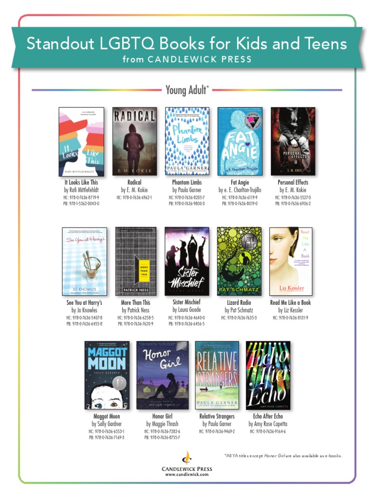 Standout LGBTQ Books For Kids and Teens | PDF