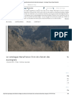 Le Catalogue Manufrance Livre de Chevet Des Auvergnats - L'Auvergne Vue Par Papou Poustache