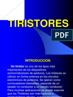 Tiristores(Electronica de Potencia )