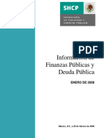 Finanzas Deuda Congreso Ene08 PDF