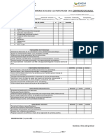 Formato para Detectar Barreras de Acceso A La Partcipacion en El Contexto de Aula