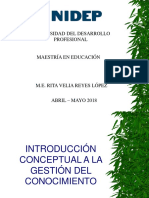 Introducción Gestión Del Conocimiento