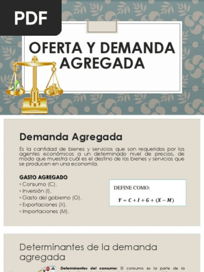 El Modelo De Oferta Y Demanda Agregada Oada Taem Peru