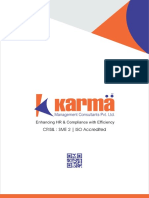 Karma Brochure