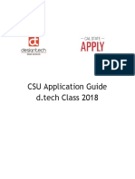 Csu Application Guide