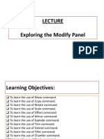 AUTOCAD Lecture_ Modify Panel