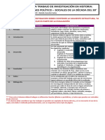 Estructura de Trabajos de Investigacion Para 3 Medio