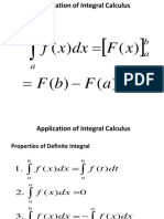 Application of Integral Calculus