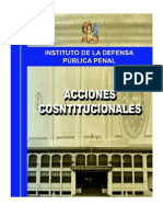 Modulo Acciones Constitucionales