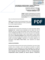 PODER JUDICIAL: Caso Eva Prado Rivera, Contratos Desnaturalizados en Innova Ambiental S.A.