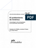 Autores Varios. El Poblamiento de America.