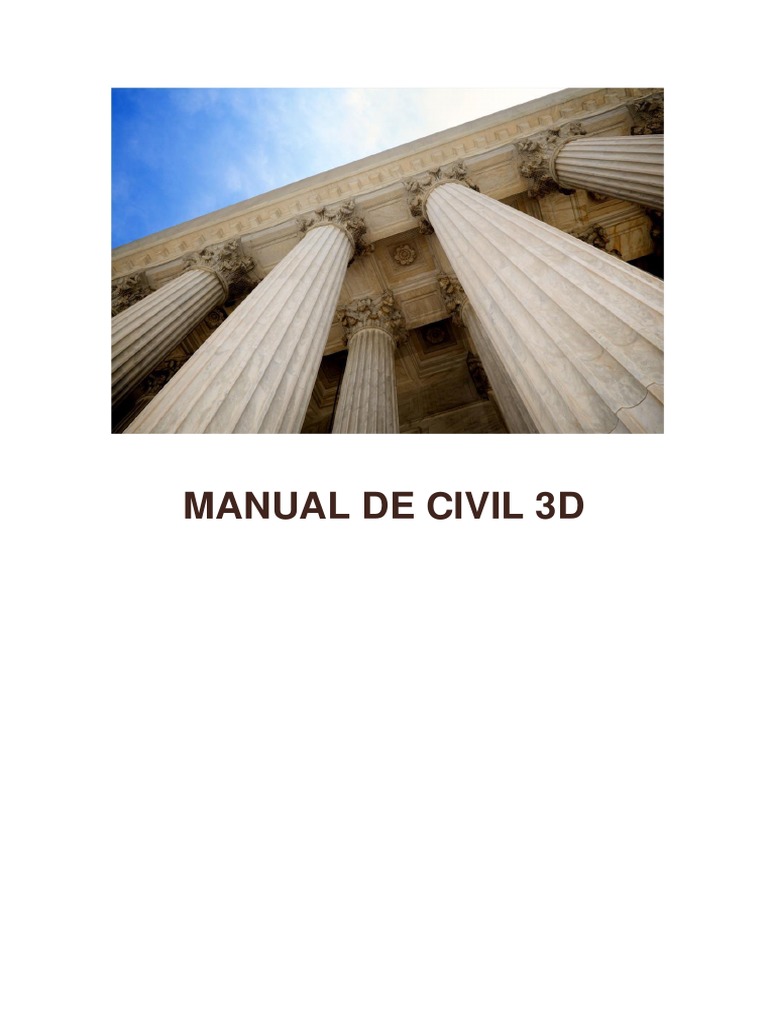 Manual Civil 3d | PDF | Point and Click | Ventana (informática)