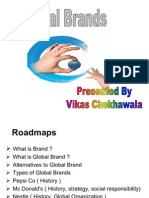 Global Brands Vikas Ppt