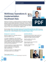 Get To Know Mckinsey Operations & Implementation Southeast Asia