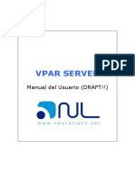Guía del usuario de VPAR SERVER para reconocimiento de matrículas multiplataforma