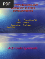Download A Study on Collocation in Ships Correspondence by conanghaudau SN3818242 doc pdf