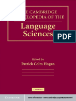 Cambridge Encyclopedia of Language Sciences