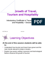 The Growth of Travel, Tourism and Hospitality